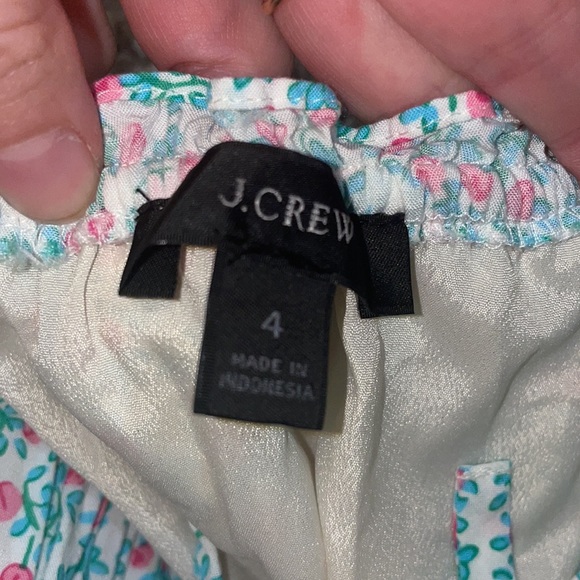 Womens J.Crew puff sleeve floral midi dress - Picture 5 of 7